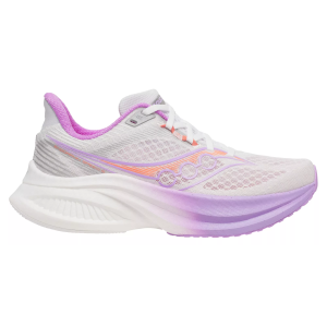 Saucony Women's Endorphin Speed 5 Running Shoes, Size 6, White/Purple