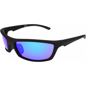 DSG Croaker Sunglasses, Men's, Black/Blue Mirror