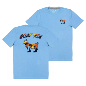 Goat Usa GOAT USA Palm Tree T Shirt, Men's, Medium, Carolina Blue - $30.00 at DICK'S Sporting Goods