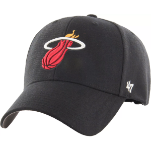 '47 Adult Miami Heat Adjustable MVP Hat, Men's, Black