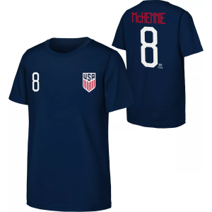 Outerstuff Outerstuff Adult USMNT Weston McKennie #8 Navy T-Shirt, Men's, Small, Blue - $14.98 at DICK'S Sporting Goods