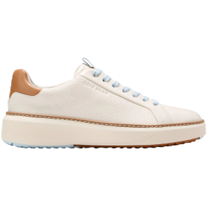 Cole Haan Cole Haan Women's Grand Pro Topspin Golf Shoes, Size 8, Ivory/Biscuit/Skyway - $174.99 at DICK'S Sporting Goods
