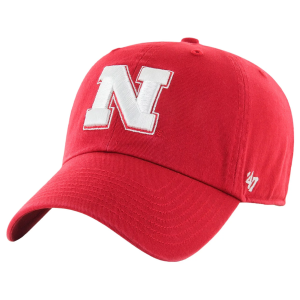 '47 Adult Red Nebraska Cornhuskers Clean Up Adjustable Hat, Men's