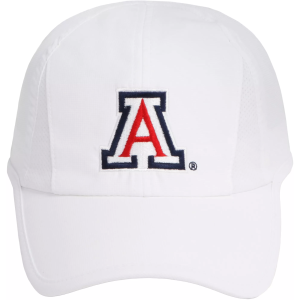 Ponyflo Women's Arizona Wildcats White Ponytail Active Adjustable Hat