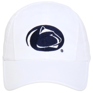 Ponyflo Women's Penn State Nittany Lions White Ponytail Active Adjustable Hat