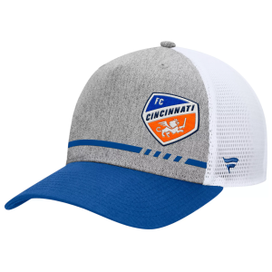 Fanatics MLS Adult FC Cincinnati Low Block Grey Trucker Adjustable Hat, Men's, Gray - $30.00 at DICK'S Sporting Goods
