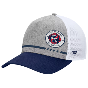 Fanatics MLS Adult New England Revolution Low Block Grey Trucker Adjustable Hat, Men's, Gray - $30.00 at DICK'S Sporting Goods