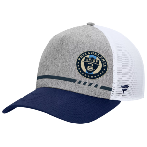 Fanatics MLS Adult Philadelphia Union Low Block Grey Trucker Adjustable Hat, Men's, Gray - $30.00 at DICK'S Sporting Goods
