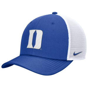 Nike Men's Duke Blue Devils Duke Blue Rise Adjustable Trucker Hat, Medium/Large
