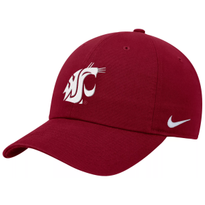 Nike Adult Arkansas Razorbacks Crimson Logo Club Adjustable Hat, Men's, Medium/Large, Red
