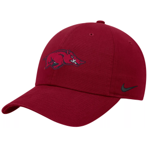 Nike Adult Washington State Cougars Crimson Logo Club Adjustable Hat, Men's, Medium/Large, Red