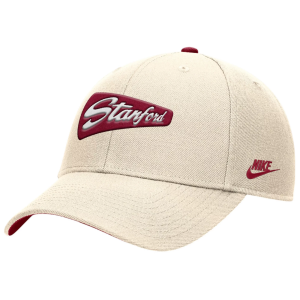 Nike Adult Stanford Cardinal Natural Max90 Adjustable Hat, Men's, Medium/Large, Tan