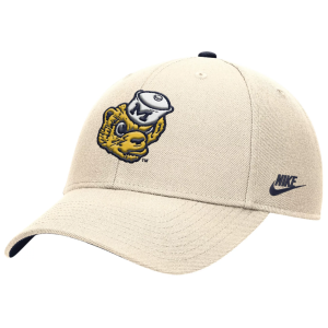 Nike Adult Michigan Wolverines Natural Max90 Adjustable Hat, Men's, Medium/Large, Tan