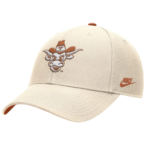 Nike Adult Texas Longhorns Natural Max90 Adjustable Hat, Men's, Medium/Large, Tan