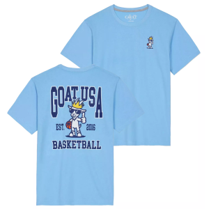 Goat Usa GOAT USA Crossover Basketball T Shirt - Adult, Men's, Small, Carolina Blue - $30.00 at DICK'S Sporting Goods