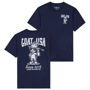 Goat Usa GOAT USA Thumbs-Up T Shirt, Men's, Medium, Navy Blazer - $30.00 at DICK'S Sporting Goods