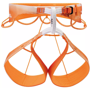 Petzl Men's Sitta Climbing Harness, Small, Orange/White