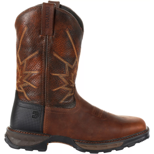 Durango Men's Maverick XP Ventilated Western Work Boots, 8 W, Tobacco