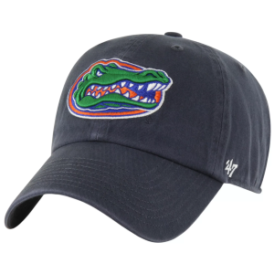 47 Adult Florida Gators Vintage Navy Clean Up Adjustable Hat, Men's, Blue