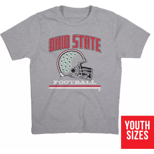 Breakingt BreakingT Youth Nebraska Cornhuskers Grey Vintage Helmet T-Shirt, Medium, Gray - $30.00 at DICK'S Sporting Goods