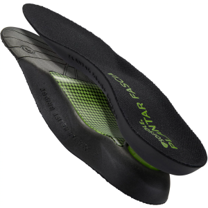 SofSole Plantar Fascia Orthotic Insoles, Men's, M8-12, Black/Lime