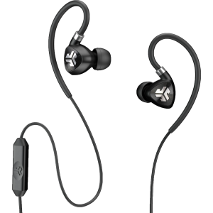 JLab Fit 2.0 Bluetooth Sport Earbuds, Black