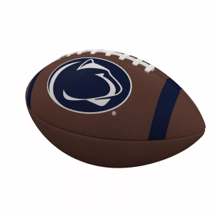 Logo Brands Penn State Nittany Lions Team Stripe Composite Football, Blue