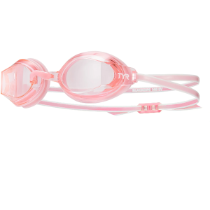 TYR Women's Black Ops 140 EV Racing Swim Goggles, Pink