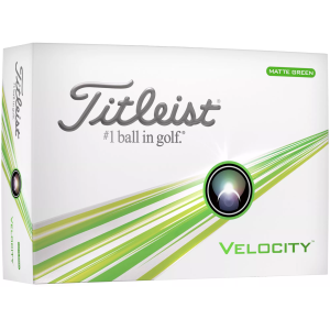 Titleist Titleist 2024 Velocity Golf Balls, Men's, Matte Green - $24.99 at DICK'S Sporting Goods