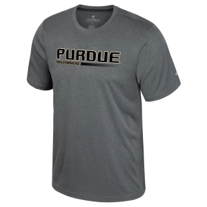 Colosseum Men's Purdue Boilermakers Black Physicist T-Shirt, Small
