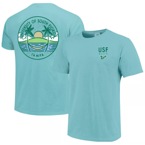 Image One Men's South Florida Bulls Mint Hammock T-Shirt, Medium, Green