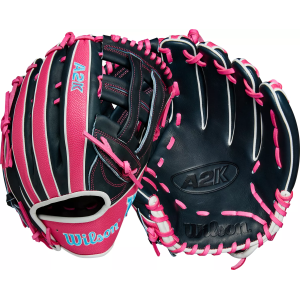 Wilson Wilson 12.5" 1750SS A2K SuperSkin Series Glove, Navy/Pink - $449.99 at DICK'S Sporting Goods