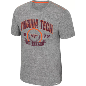 Colosseum Colosseum Men's Virginia Tech Hokies Heather Grey Pop Pop Short Sleeve T-Shirt, Large, Gray - $29.99 at DICK'S Sporting Goods