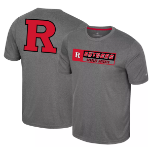 Colosseum Colosseum Men's Rutgers Scarlet Knights Heather Charcoal Twin T-Shirt, XXL, Gray - $11.98 at DICK'S Sporting Goods
