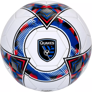 Franklin San Jose Earthquakes Soccer Ball, Size 5, White
