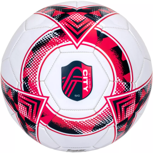 Franklin St. Louis City SC Soccer Ball, Size 5, White