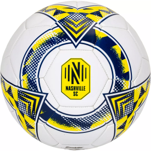 Franklin Nashville SC Soccer Ball, Size 5, White
