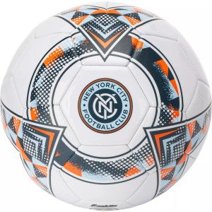 Franklin NYC FC Soccer Ball, Size 5, White