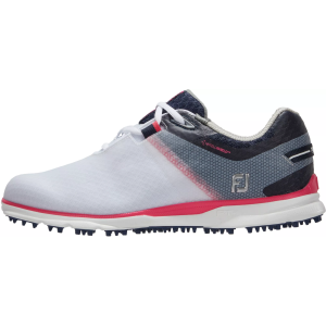 FootJoy Women's 2022 Pro/SL Sport Golf Shoes(Previous Season Style), Size 7.5, White/Blue/Pink