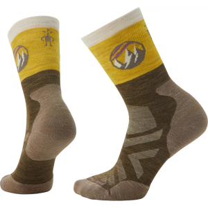 Smartwool Women's Athlete Edition Approach Crew Socks, Medium, Military Olive