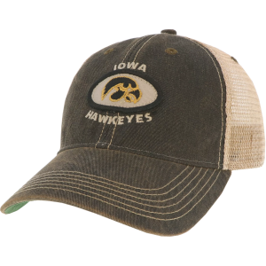 League-Legacy League-Legacy Men's Iowa Hawkeyes Old Favorite Adjustable Trucker Black Hat - $28.99 at DICK'S Sporting Goods