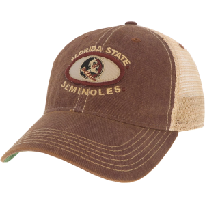 League-Legacy League-Legacy Men's Florida State Seminoles Garnet Old Favorite Adjustable Trucker Hat, Red - $28.99 at DICK'S Sporting Goods