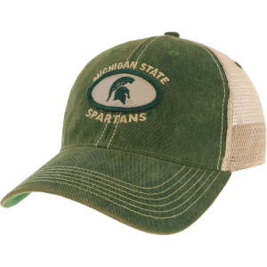 League-Legacy League-Legacy Men's Michigan State Spartans Green Old Favorite Adjustable Trucker Hat - $28.99 at DICK'S Sporting Goods