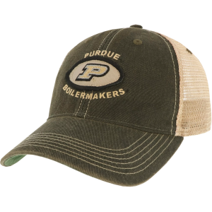 League-Legacy League-Legacy Men's Purdue Boilermakers Old Favorite Adjustable Trucker Black Hat - $28.99 at DICK'S Sporting Goods