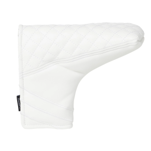 Maxfli White Quilt Blade Putter Headcover
