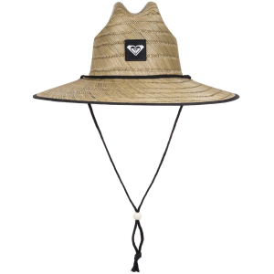 Roxy Women's Tomboy 2 Straw Hat, Small/Medium, True Black