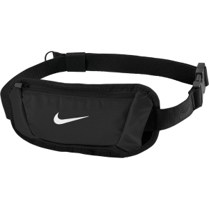 Nike Challenger Running Waist Pack, Men's, Black/Black/White