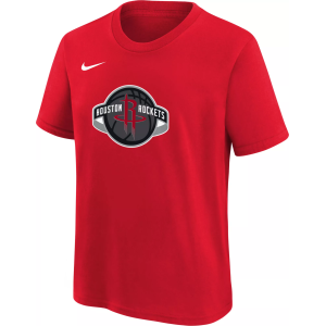 Nike Youth Houston Rockets Essential Logo T-Shirt, Medium, Red