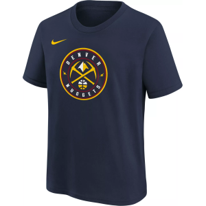 Nike Youth Denver Nuggets Essential Logo T-Shirt, Medium, Blue