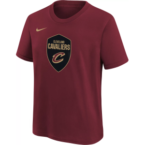 Nike Youth Cleveland Cavaliers Essential Logo T-Shirt, Small, Red